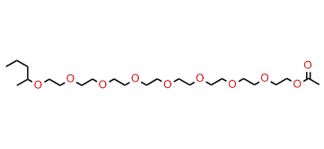 25-Methyl-3,6,9,12,15,18,21,24-octaoxaoctacosyl acetate